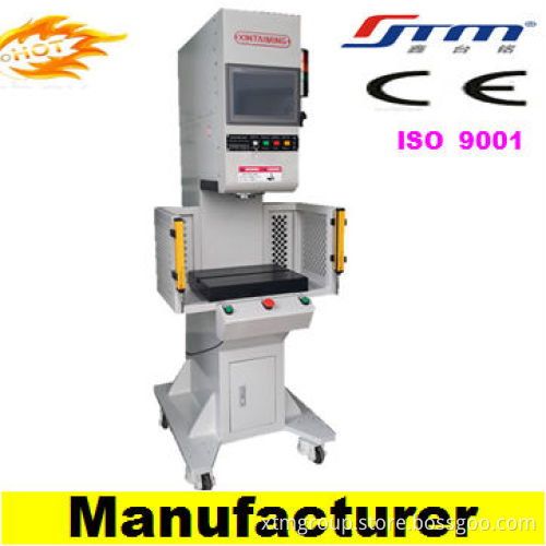 High quality XTM-107S NC C-type hydraulic pressmachine for mutil use of varies of materials wiith CE/ISO